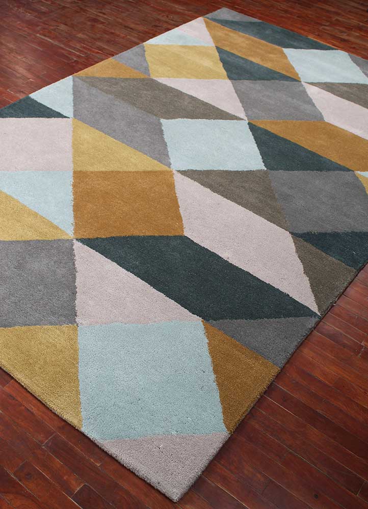 classic gray hand tufted Rugs